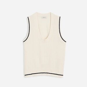NWOT Madewell Bouclé-Knit Sweater
Tank w/ flaw SMALL
